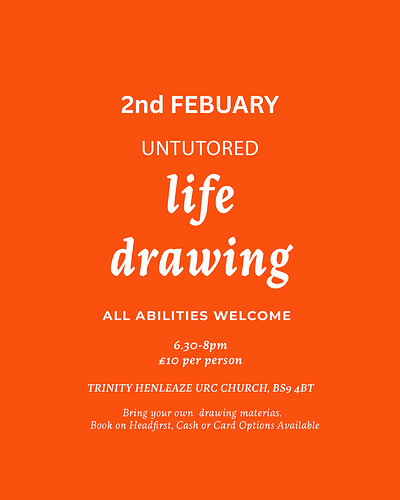 Life Drawing Class - Henleaze at Life Drawing Class - Henleaze