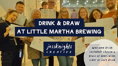 Drink & Draw at Little Martha Brewing at Little Martha Brewing