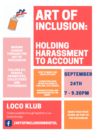 Art of Inclusion: Holding Harassment to Account at Loco Klub