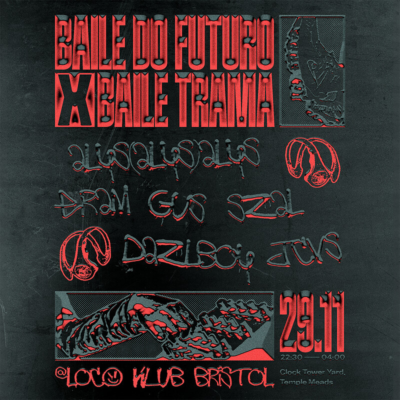 Baile do Futuro X Baile Trama w/ ERAM, alysalys and more at Loco Klub