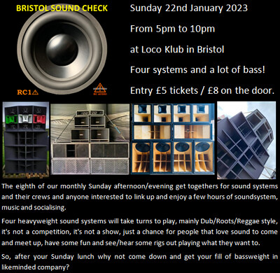 Bristol Sound Check 8 at Loco Klub