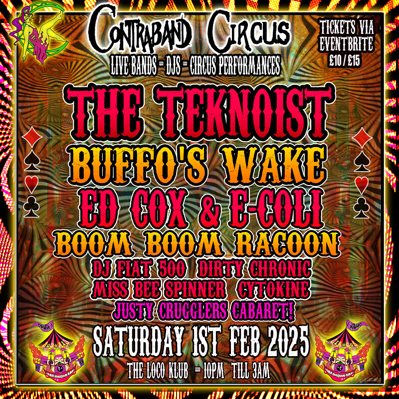 BUFFO'S WAKE / BOOM BOOM RACOON at Loco Klub