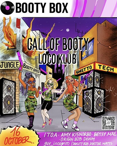 CALL OF BOOTY - THE RETURN OF BOOTY at Loco Klub