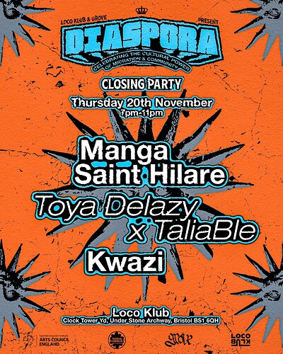 Manga Saint Hilare, Toya Delazy x TaliaBle, Kwazi at Loco Klub