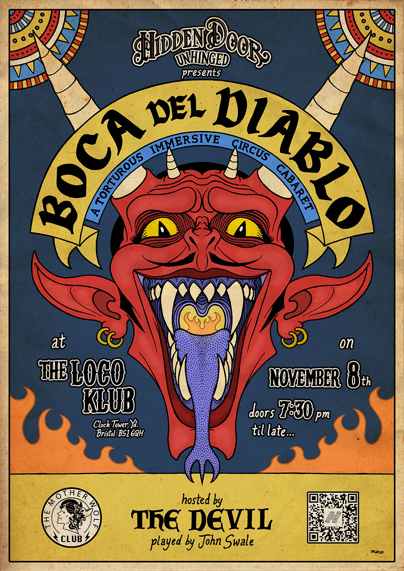 HIDDEN DOOR UNHINGED PRESENTS - BOCA DEL DIABLO at Loco Klub