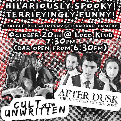 Improv Halloween Double Bill at Loco Klub