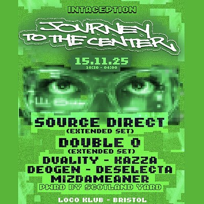 Intaception Presents: Journey To The Center at Loco Klub