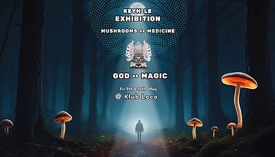 KeyHole Exhibition, God as Magic at Loco Klub