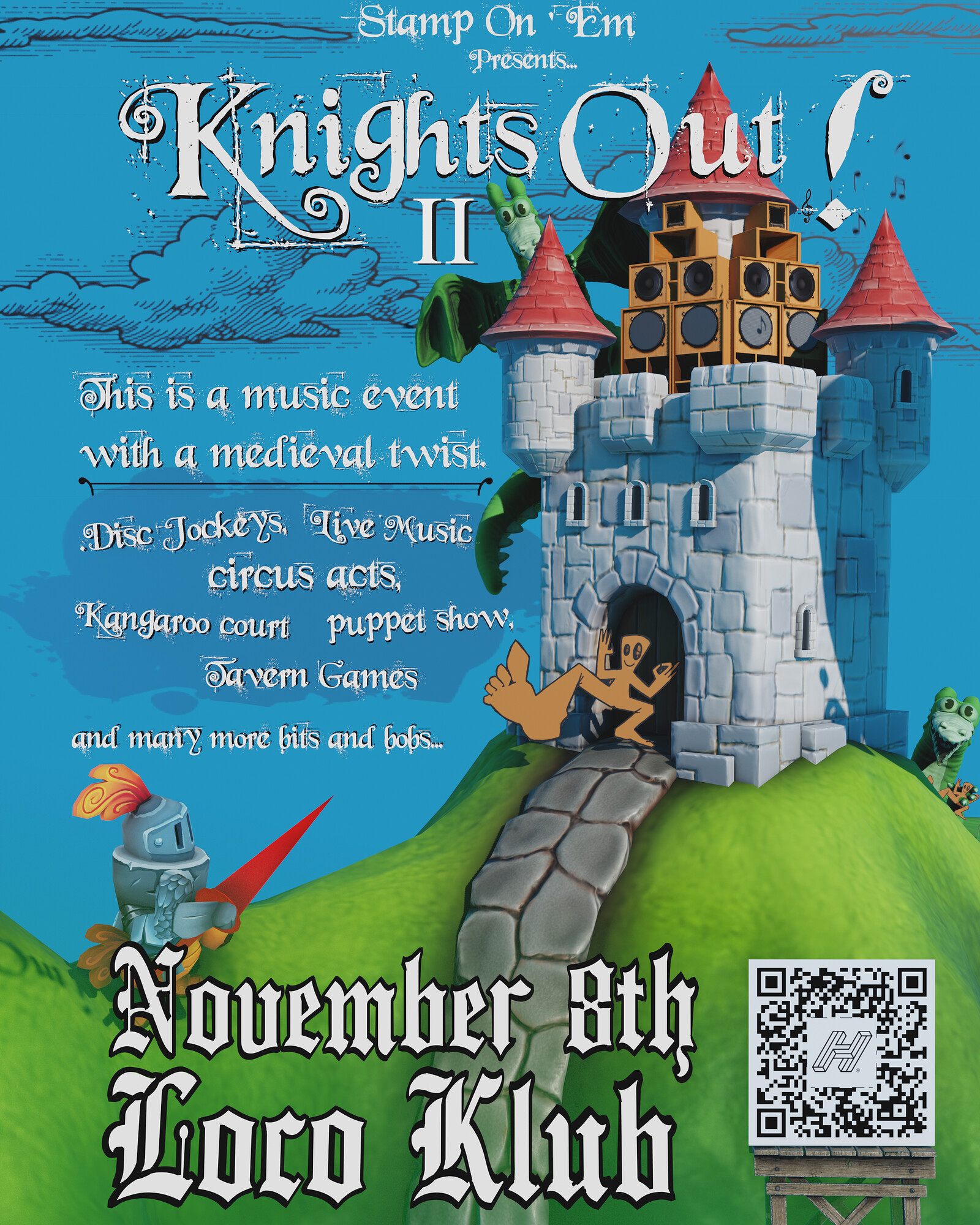 Knights Out II at Loco Klub