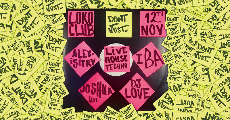 Loco Klub:  JOSHUA at Loco Klub