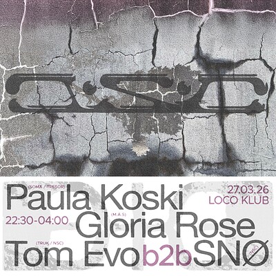 NSC Presents: Paula Koski + Gloria Rose at Loco Klub