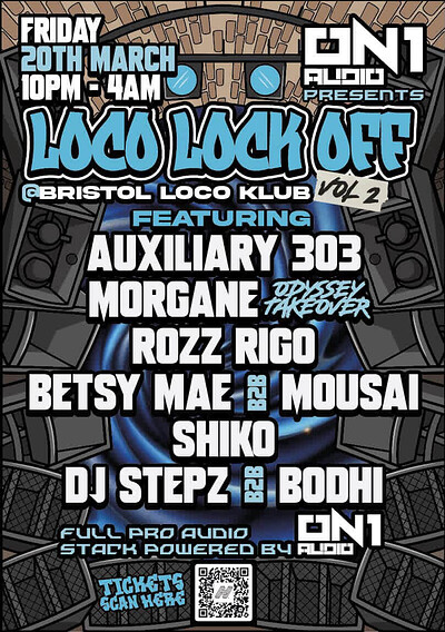ON1 Audio Presents: Loco Lock Off Volume 2 at Loco Klub