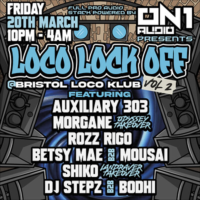 ON1 Audio Presents: Loco Lock Off Volume 2 at Loco Klub