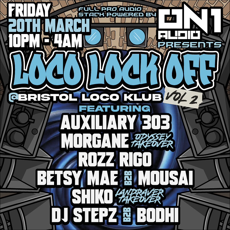ON1 Audio Presents: Loco Lock Off Volume 2 at Loco Klub
