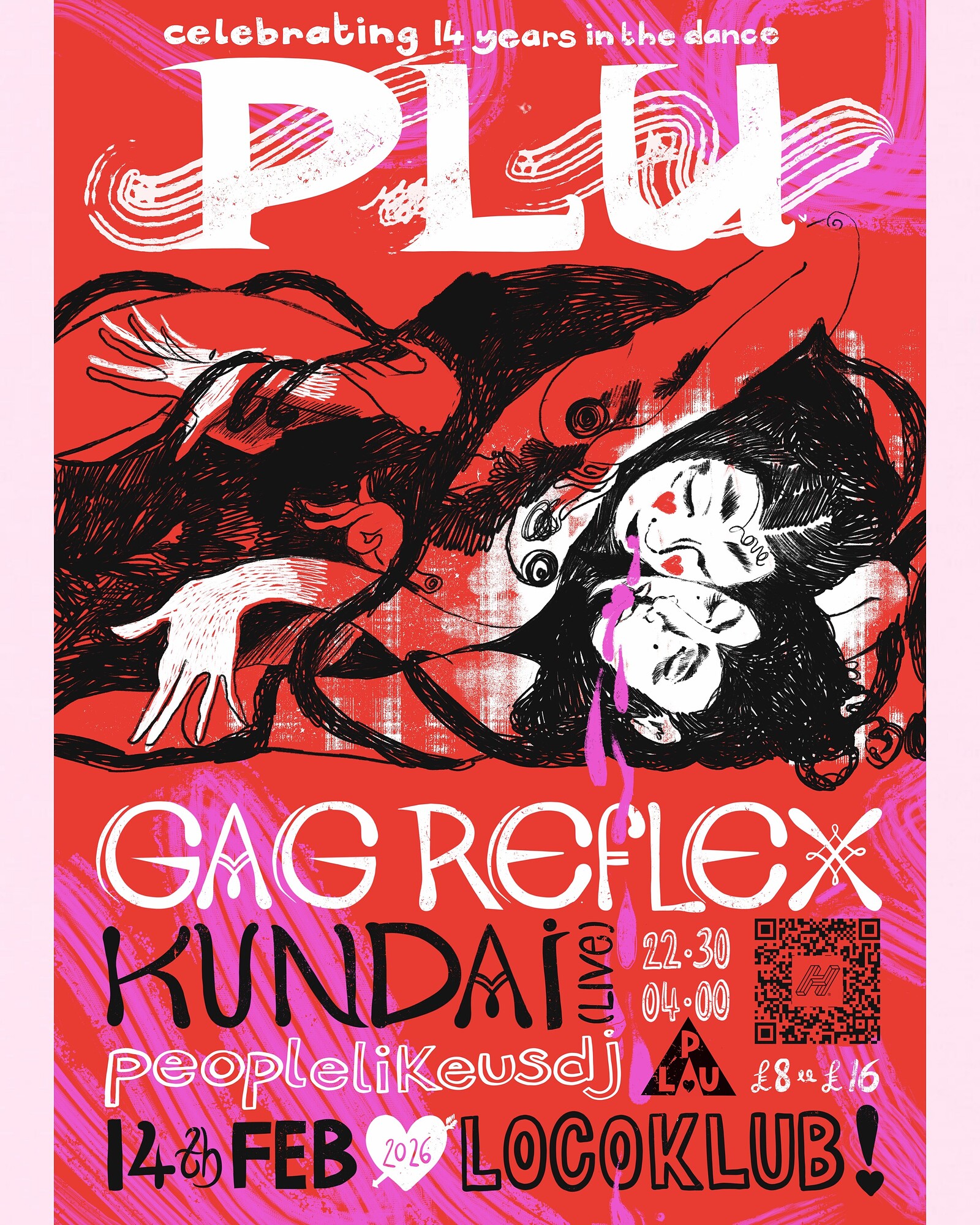 PLU's 14th Birthday w/ Gag Reflex & Kundai at Loco Klub