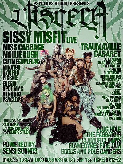 Psyclops Studio presents: VISCERA at Loco Klub