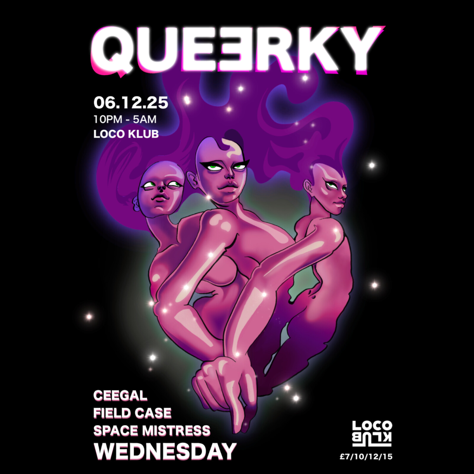 QUEERKY w/ Wednesday at Loco Klub
