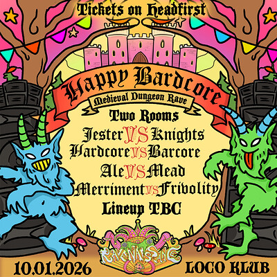 Ravenaissance: Medieval Dungeon Rave at Loco Klub