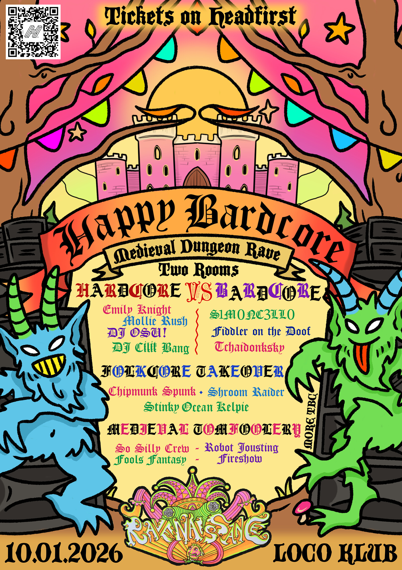 Ravenaissance: Medieval Dungeon Rave at Loco Klub