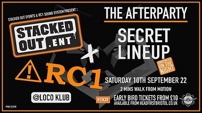 RC1 x Stacked Out Presents: The Afterparty at Loco Klub