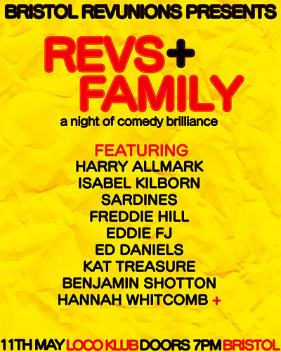Revs and Family at Loco Klub