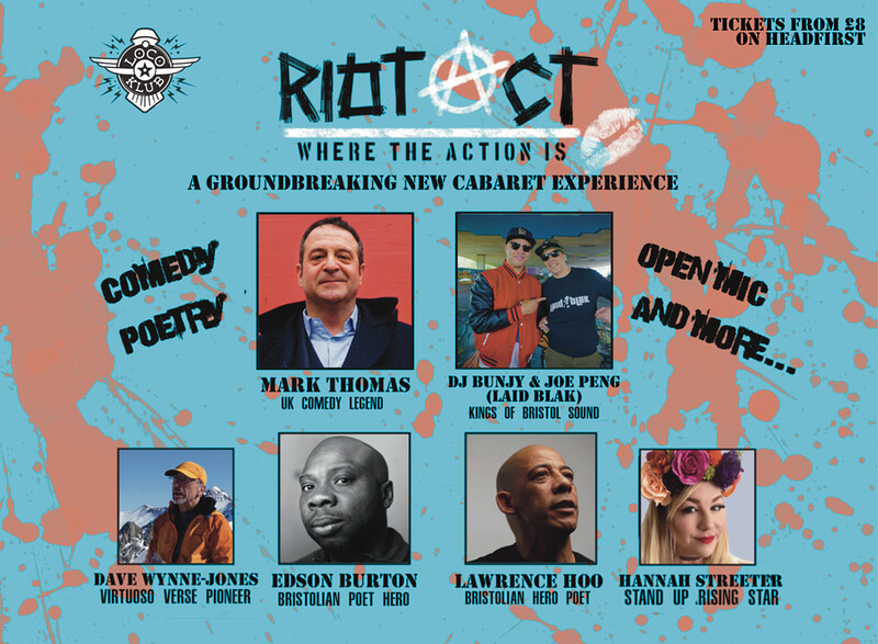 RIOT ACT: The Winter Warmer w/ Mark Thomas & More at Loco Klub