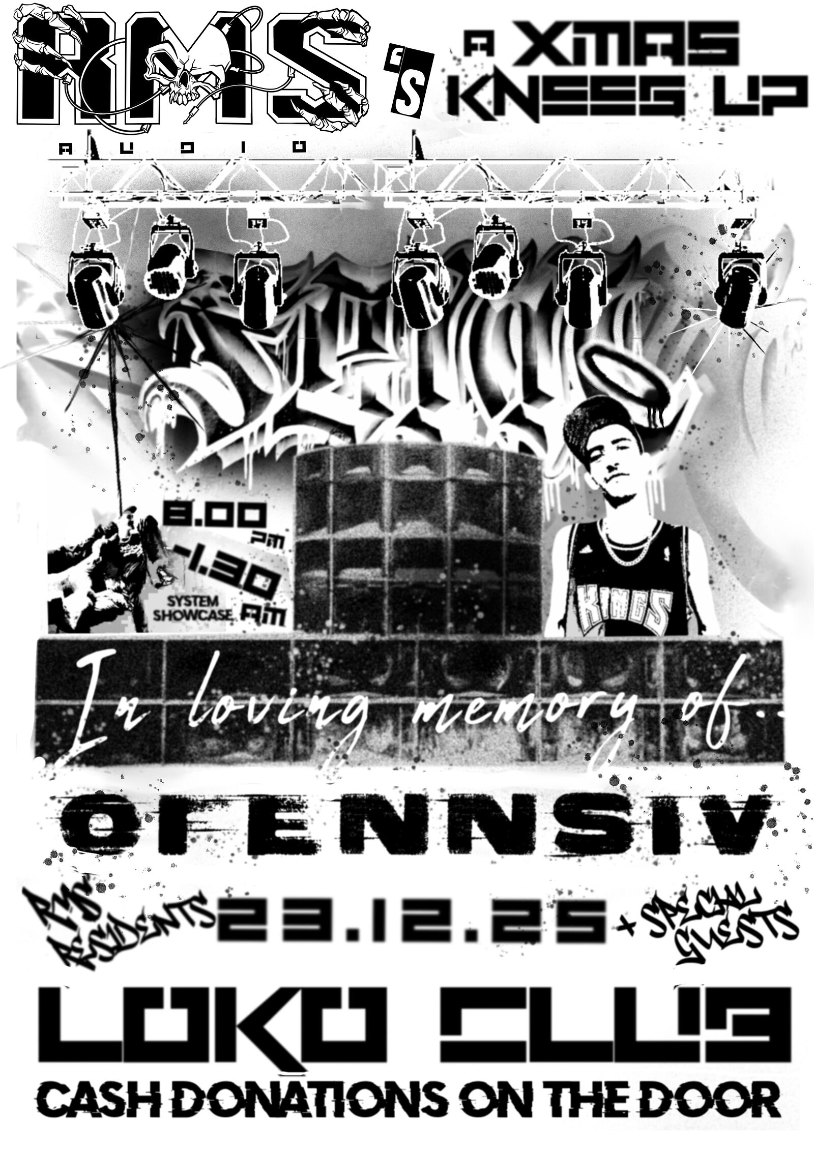 RMS Audio XMAS KNEES UP:In memory of Fenn Izzard at Loco Klub