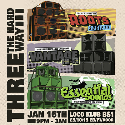 Roots Society meets Vantage HiFi meets Essential Sounds at Loco Klub