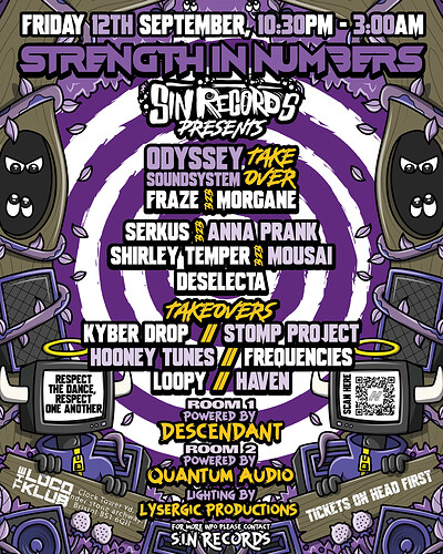 S.I.N RECORDS: STENGTH IN NUMBERS at Loco Klub