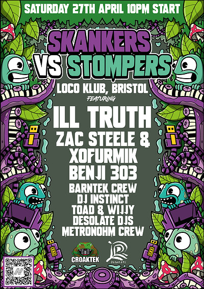 SKANKER VS STOMPERS at Loco Klub