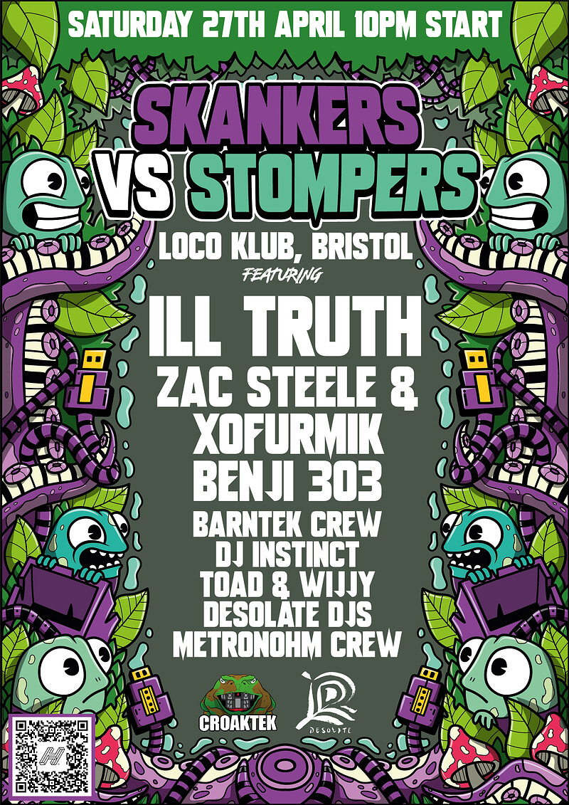 SKANKER VS STOMPERS at Loco Klub