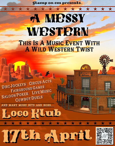 Stamp On Em presents: A Messy Western at Loco Klub