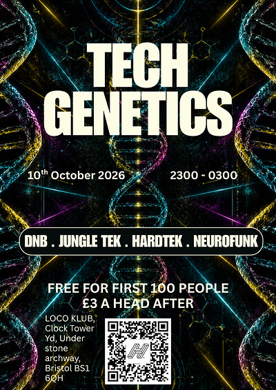 TECH GENETICS at Loco Klub