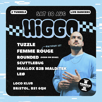 Temple Dance Collective: Higgo + more at Loco Klub