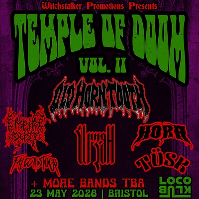 TEMPLE OF DOOM VOL. II at Loco Klub