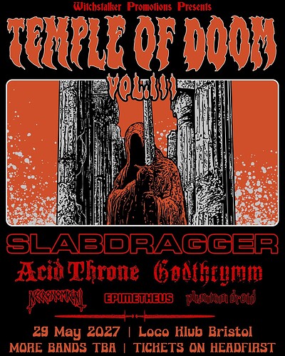 TEMPLE OF DOOM VOL. III at Loco Klub