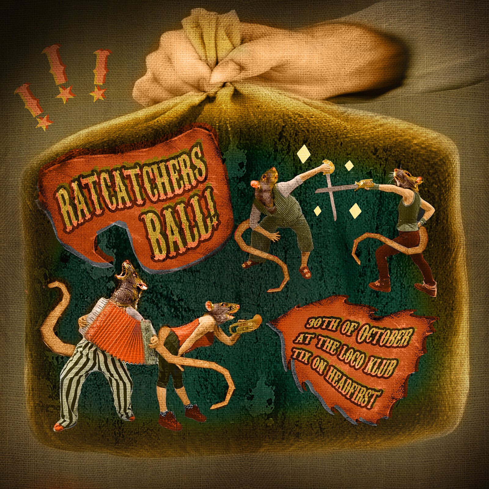 The Ratcatcher's Ball at Loco Klub