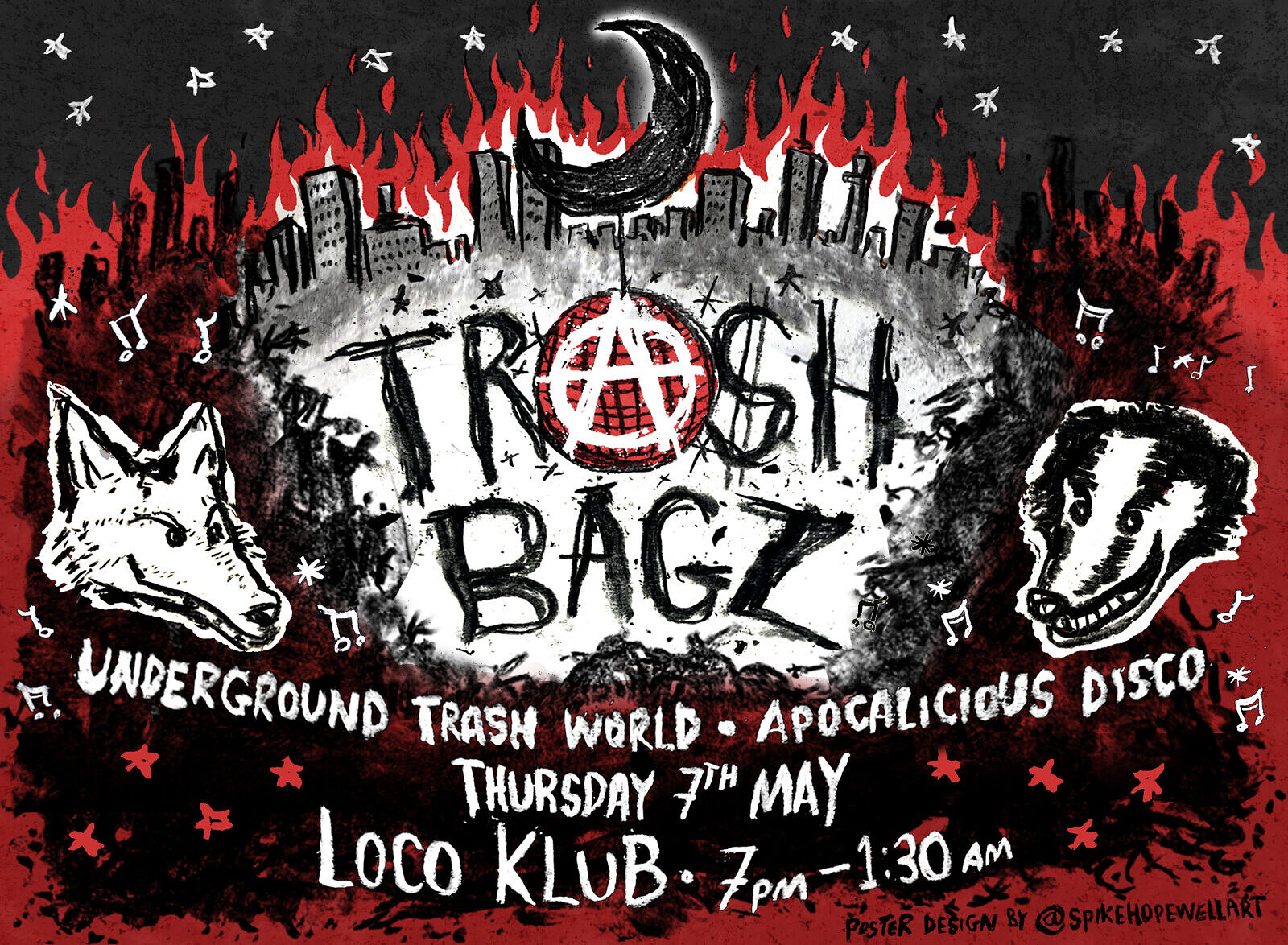 TRASHBAGZ: KATABASIS at Loco Klub