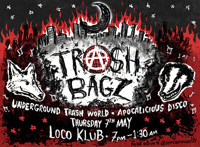 TRASHBAGZ SUBTERRANEAN CARNIVAL PRESENTS: KATABASIS at Loco Klub