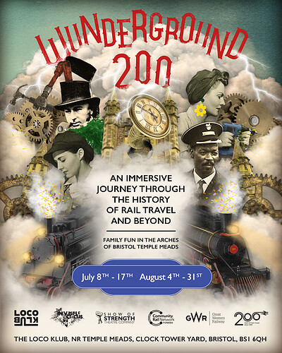 Wunderground 200 - Adventure through the history of the railway and beyond at Loco Klub