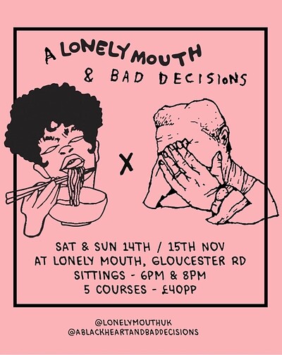 A LONELY MOUTH AND BAD DECISIONS at Lonely Mouth
