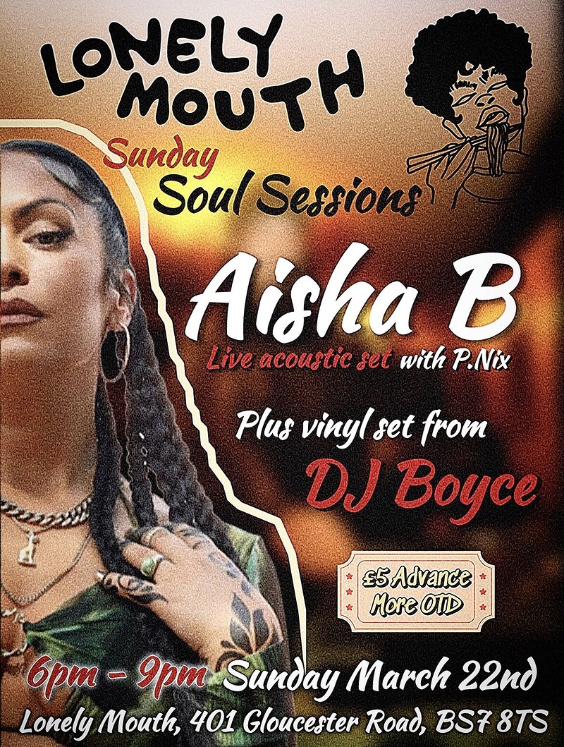 Sunday Soul Sessions at Lonely Mouth