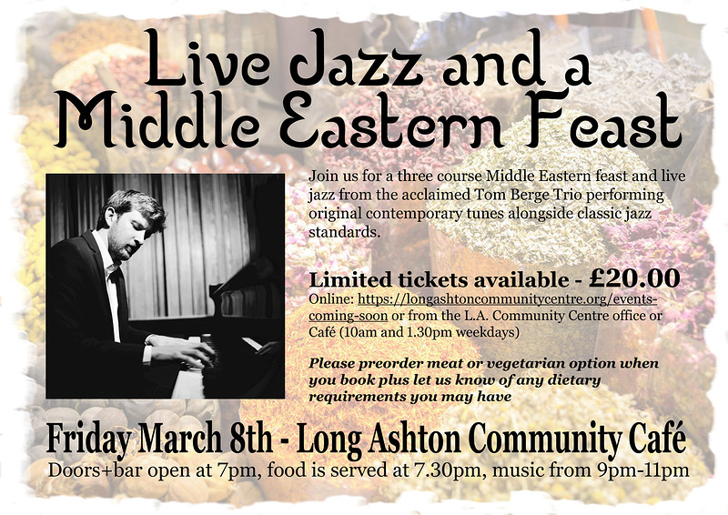 The Tom Berge Trio at Long Ashton Community Café