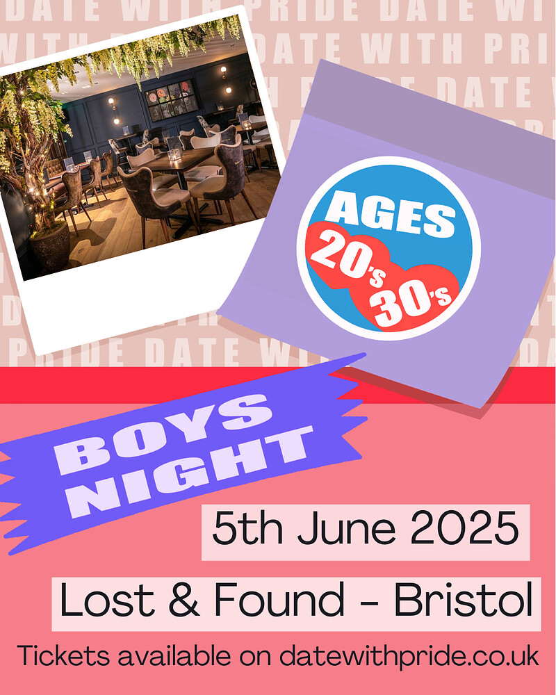 Boys Night - LGBTQ+ Speed Dating Bristol 20s & 30s at Lost & Found Bristol