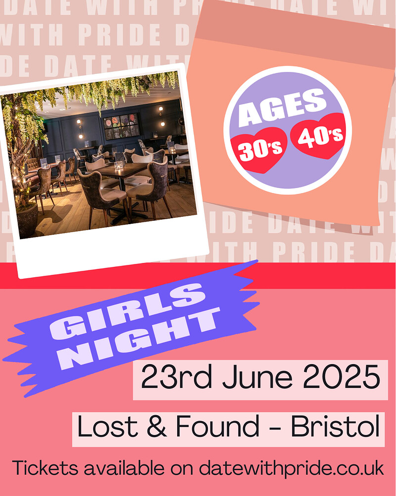 Girls Night - LGBTQ+ Speed Dating Bristol 30s & 40s at Lost & Found Bristol