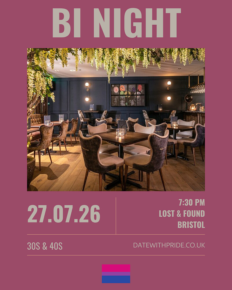 Bi Night - LGBTQ+ Speed Dating Bristol at Lost & Found