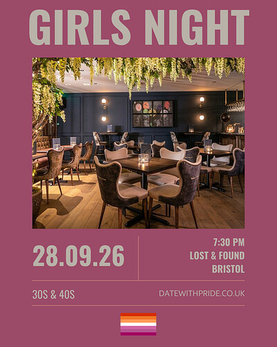 Girls Night - LGBTQ+ Speed Dating Bristol at Lost & Found