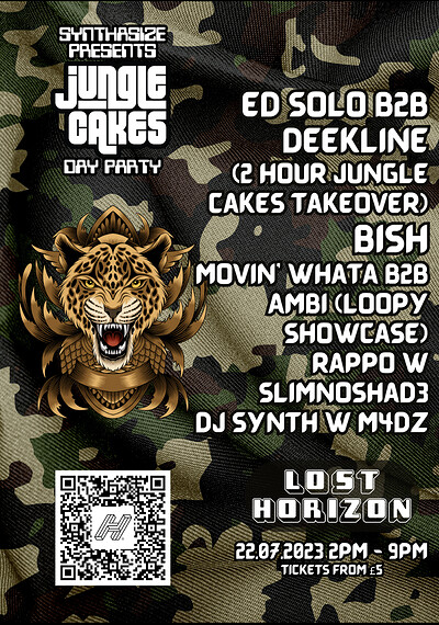 *NOW INSIDE* Jungle Cakes Day Party at Lost Horizon