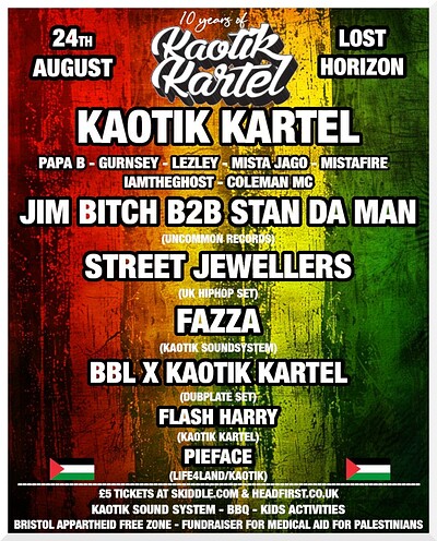 10 Years of Kaotik Kartel at Lost Horizon