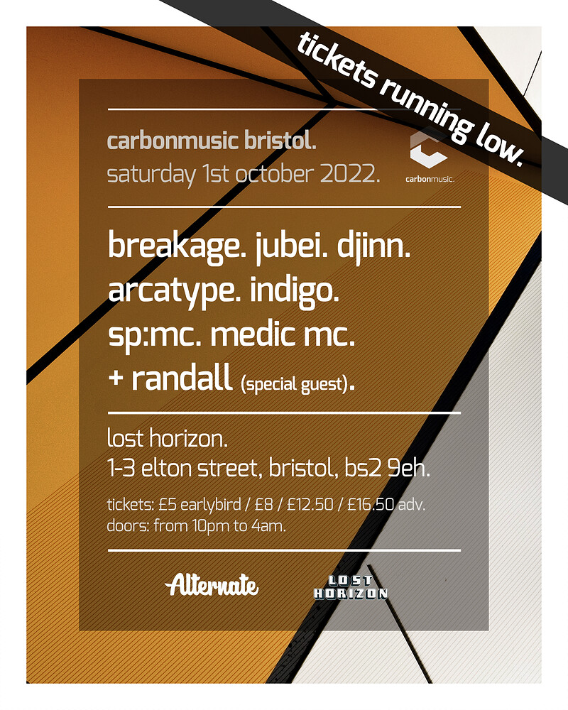 Alternate presents Carbon Music at Lost Horizon